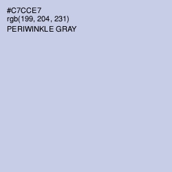 #C7CCE7 - Periwinkle Gray Color Image
